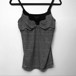 Women’s Black & White Camisole. Size M